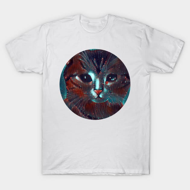 Curious mycat, revolution for cats T-Shirt by GoranDesign